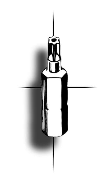 Afbeelding van SecuFast 6-Lobe Pin Bit TX-20